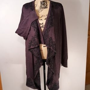 1X Long Cardigan Sweater